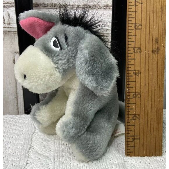Vintage Sears Eeyore Winnie The Pooh Disney Plush Stuffed Animal 6" Gray Donkey - Picture 2 of 9